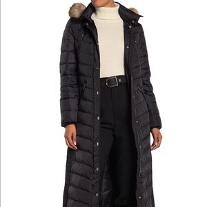 Michael Kors”S”MissyMaxy down/hooded puffer jacket